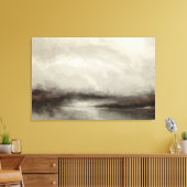 Der Marsh Beckons Abstrakte Landschaft Leinwanddruck (Insitu (Wohnzimmer))