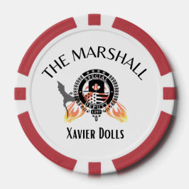 Der Marshall Pokerchips