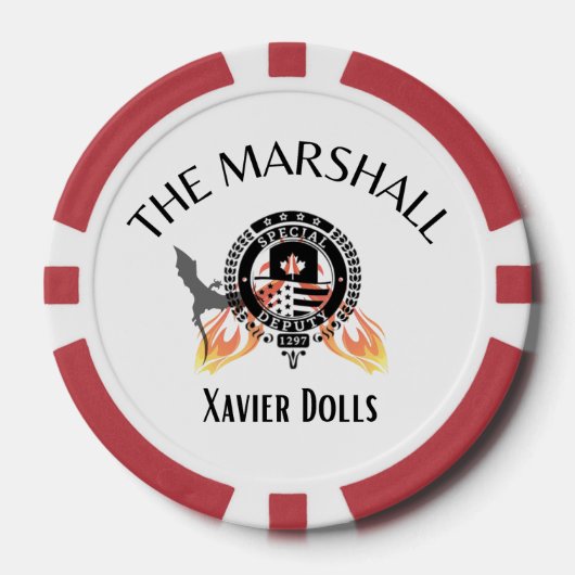 Der Marshall Pokerchips (Vorderseite)