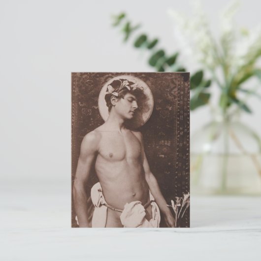 Der Märtyrer Postkarte (Stehend Vorderseite)