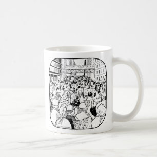 Der März-Chicago-Tasse der Frauen Kaffeetasse