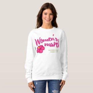 Der März der Frauen auf Washington 2017 Sweatshirt
