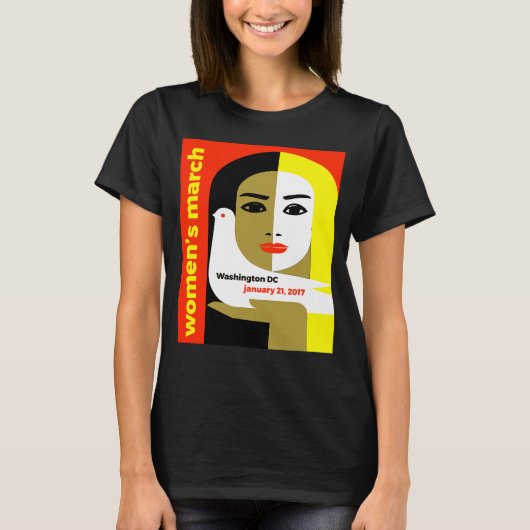 Der März der Frauen auf Washington 2017 T-Shirt (Vorderseite)