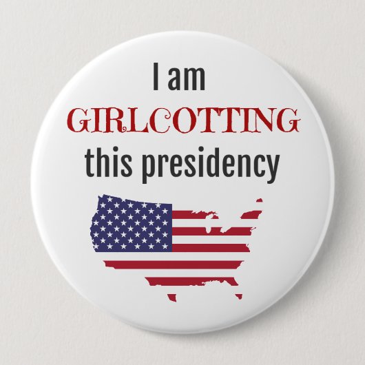 Der März-Protest-Knopf der großen Frauen Button (Vorderseite)