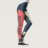 Der März-San Diego der Frauen offizielle Leggings (Rechts)