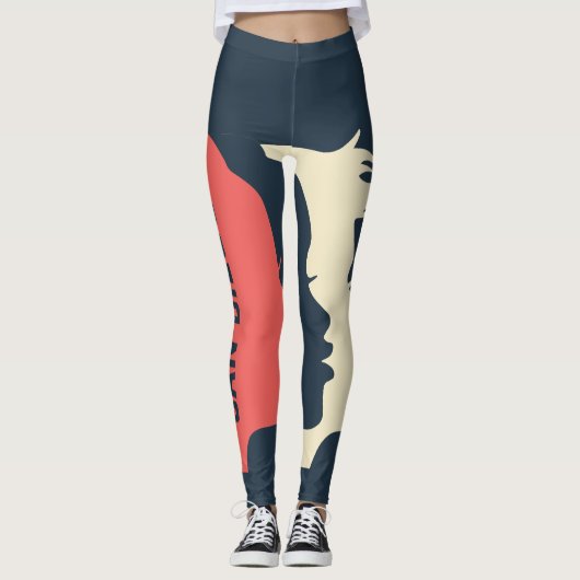 Der März-San Diego der Frauen offizielle Leggings (Vorderseite)