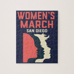 Der März-San Diego der Frauen offizielles Puzzle