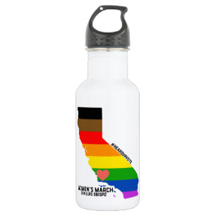 Der März SLO - LGBTQ der Frauen Edelstahlflasche