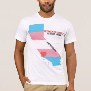 Der März SLO - Transgender-Stolz-Flagge der Fraue T-Shirt