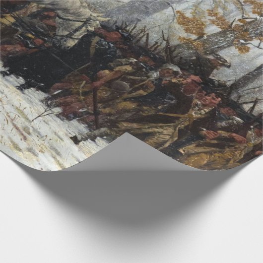 Der März zur Talschmiede von William B. T. Trego Geschenkpapier (Ecke)