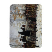 Der März zur Talschmiede von William B. T. Trego Magnet (Vertikal)