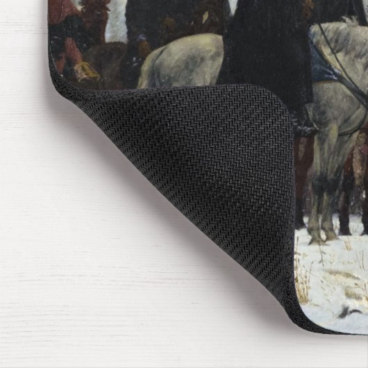 Der März zur Talschmiede von William B. T. Trego Mousepad (Ecke)