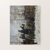 Der März zur Talschmiede von William B. T. Trego Puzzle (Vertikal)