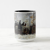 Der März zur Talschmiede von William B. T. Trego Tasse (Zentrum)