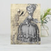 Der Maskenball 2 Einladung (Stehend Vorderseite)