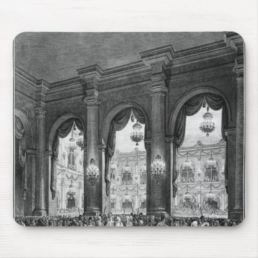 Der Maskenball, am 23. Januar 1782 Mousepad (Vorne)