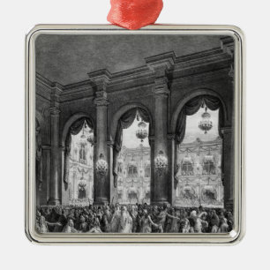 Der Maskenball, am 23. Januar 1782 Ornament Aus Metall