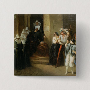 Der Maskenball, c.1870 Button