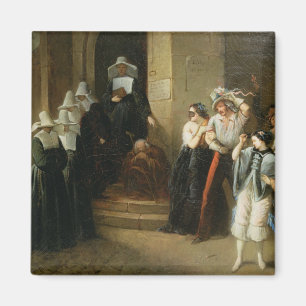 Der Maskenball, c.1870 Magnet