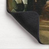 Der Maskenball, c.1870 Mousepad (Ecke)