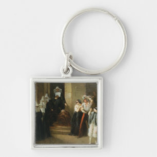 Der Maskenball, c.1870 Schlüsselanhänger
