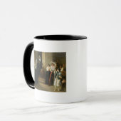 Der Maskenball, c.1870 Tasse (Vorderseite Links)
