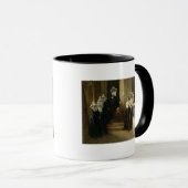 Der Maskenball, c.1870 Tasse (VorderseiteRechts)