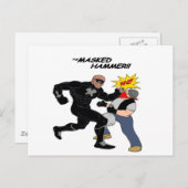 Der Maskenhammer Postkarte (Vorne/Hinten)