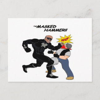 Der Maskenhammer Postkarte