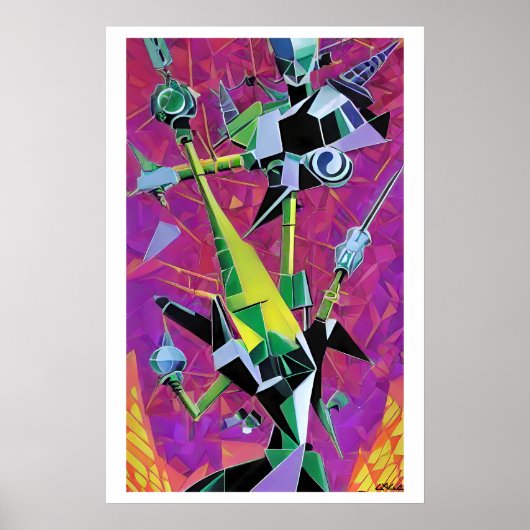 Der Master-Schwertbot Poster (Vorne)