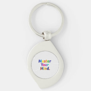Der Master Your Mind T - Shirt Design . Schlüsselanhänger