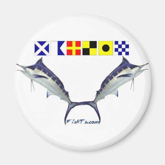 Der Masterfull Marlin Jumping Gamefish Magnet (Vorne)
