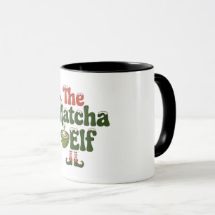 Der Matcha-Elfen-Zauber-Weihnachtsdrink Tasse