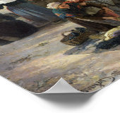 Der materielle Markt Poster (Ecke)