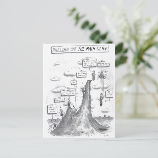 Der Mathematikprozess Postkarte (Stehend Vorderseite)