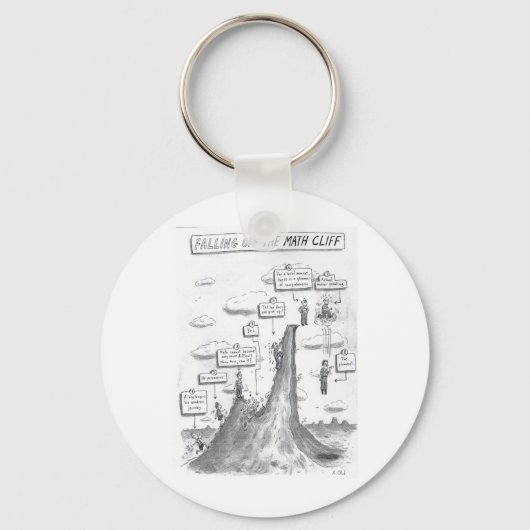 Der Mathematikprozess Schlüsselanhänger (Vorderseite)