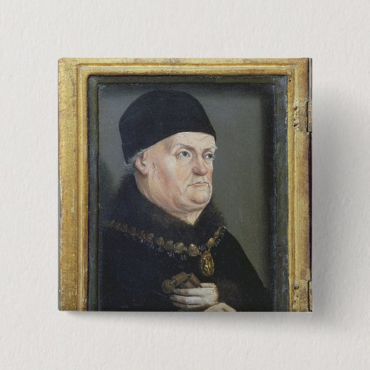 Der Matheron Diptych: Porträt von Rene I Button (Vorderseite)