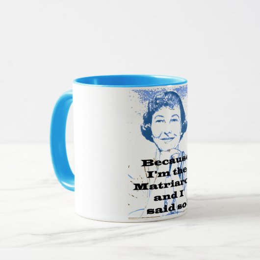 Der Matriarch-Tasse der Mama Tasse (Vorderseite Links)