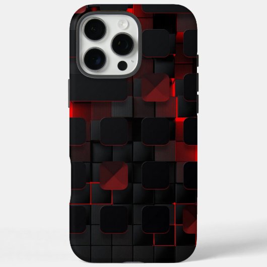 Der Matrix-Würfel Case-Mate iPhone Hülle (Rückseite)