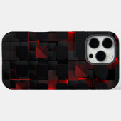Der Matrix-Würfel Case-Mate iPhone Hülle (Rückseite (Horizontal))