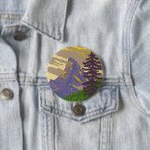 Der Matterhorn in der Schweiz Button (Beispiel)