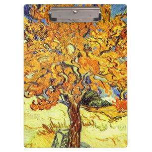 Der Maulbeerbaum, Vincent van Gogh. Berühmte Vinta Klemmbrett
