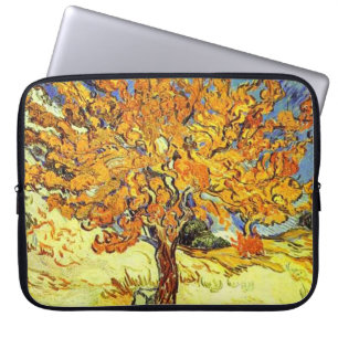 Der Maulbeerbaum, Vincent van Gogh. Vintage Kunst Laptopschutzhülle