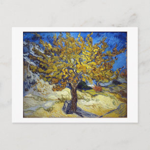 Der Maulbeerbaum, Vincent van Gogh. Vintage Postkarte