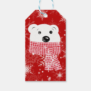 Der Maulkorb eines Eisbären, Weihnachten Geschenkanhänger