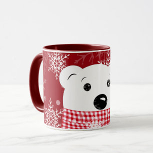 Der Maulkorb eines Eisbären, Weihnachten Tasse