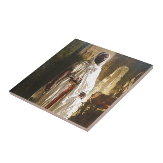 Der maurische Leiter Fliese (Seite)