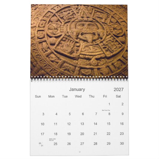 Der Mayakalender des kalender-offizielle 2012 Kalender (Jan 2027)
