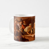 Der Mayflower Vertrag durch Jean Leon Gerome Kaffeetasse (Vorderseite Links)