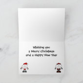 Der McClouds Feiertagskarte (Innenseite)